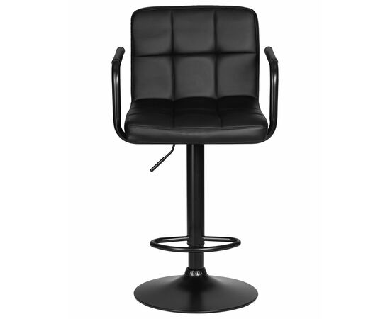 Стул барный DOBRIN KRUGER ARM BLACK, черный, Вариант: чёрный, изображение 6 | Интернет магазин мебели и декора LifeDekor