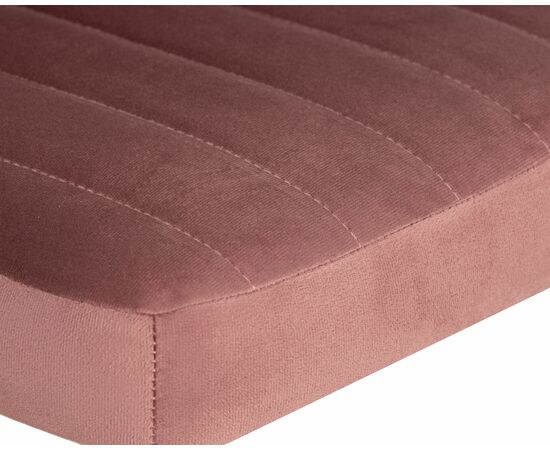 Стул барный DOBRIN CHARLY GOLD, розовый велюр (MJ9-32), Вариант: розовый велюр (MJ9-32), изображение 7 | Интернет магазин мебели и декора LifeDekor