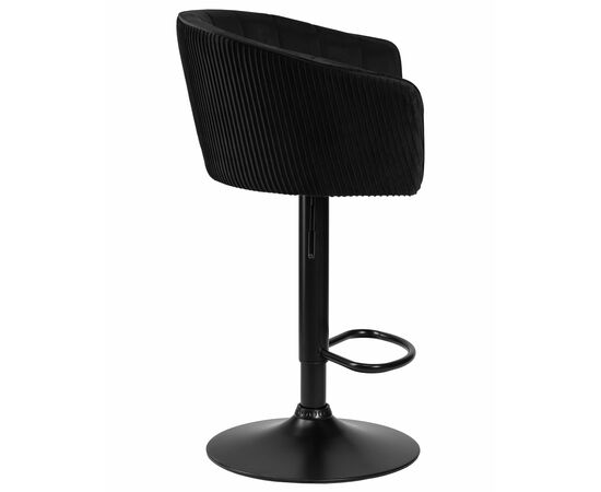 Стул барный DOBRIN DARCY BLACK, черный велюр (1922-21), Вариант: черный велюр (1922-21), изображение 3 | Интернет магазин мебели и декора LifeDekor