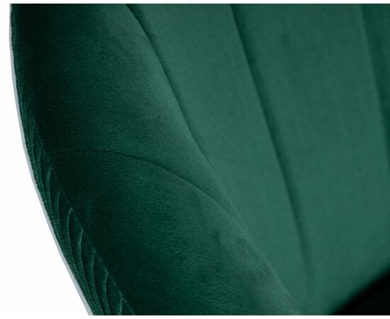 Кресло дизайнерское DOBRIN EDISON BLACK, зеленый велюр (1922-9), Вариант: зеленый велюр (1922-9), изображение 8 | Интернет магазин мебели и декора LifeDekor