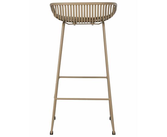 Стул барный DOBRIN FRANK, бежевый, Вариант: бежевый, изображение 5 | Интернет магазин мебели и декора LifeDekor
