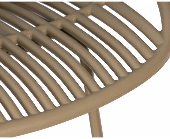 Стул барный DOBRIN FRANK, бежевый, Вариант: бежевый, изображение 9 | Интернет магазин мебели и декора LifeDekor