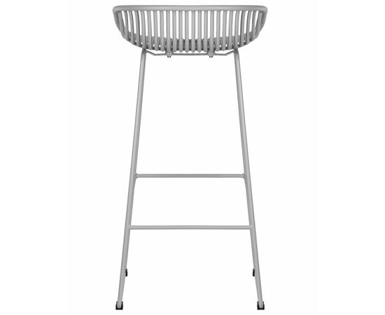 Стул барный DOBRIN FRANK, светло-серый, Вариант: светло-серый, изображение 5 | Интернет магазин мебели и декора LifeDekor
