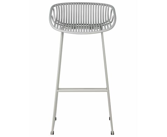 Стул барный DOBRIN FRANK, светло-серый, Вариант: светло-серый, изображение 6 | Интернет магазин мебели и декора LifeDekor