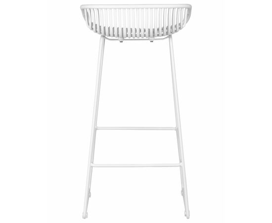 Стул барный DOBRIN FRANK, белый, Вариант: белый, изображение 5 | Интернет магазин мебели и декора LifeDekor