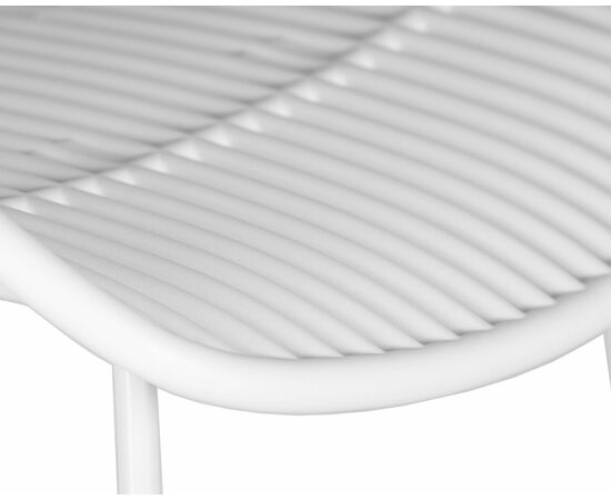 Стул барный DOBRIN FRANK, белый, Вариант: белый, изображение 7 | Интернет магазин мебели и декора LifeDekor