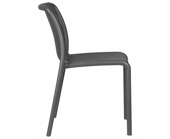 Стул обеденный DOBRIN WALTER, темно-серый, Вариант: темно-серый, изображение 3 | Интернет магазин мебели и декора LifeDekor