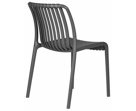 Стул обеденный DOBRIN WALTER, темно-серый, Вариант: темно-серый, изображение 4 | Интернет магазин мебели и декора LifeDekor