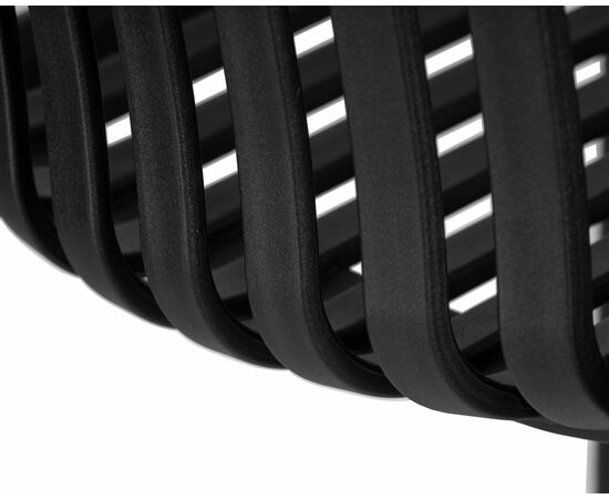 Стул барный DOBRIN CHLOE BAR, черный, Вариант: чёрный, изображение 8 | Интернет магазин мебели и декора LifeDekor