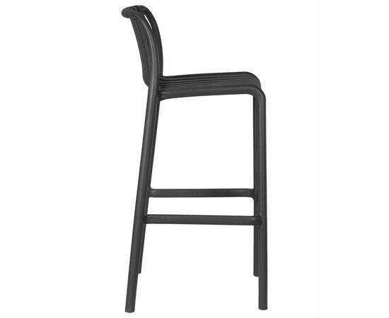 Стул барный DOBRIN CHLOE BAR, темно-серый, Вариант: темно-серый, изображение 3 | Интернет магазин мебели и декора LifeDekor