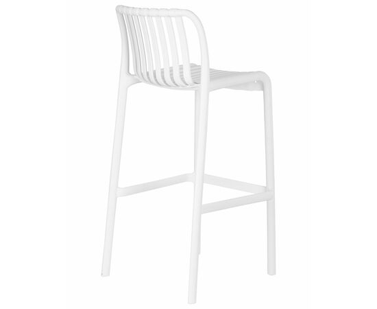 Стул барный DOBRIN CHLOE BAR, белый, Вариант: белый, изображение 4 | Интернет магазин мебели и декора LifeDekor