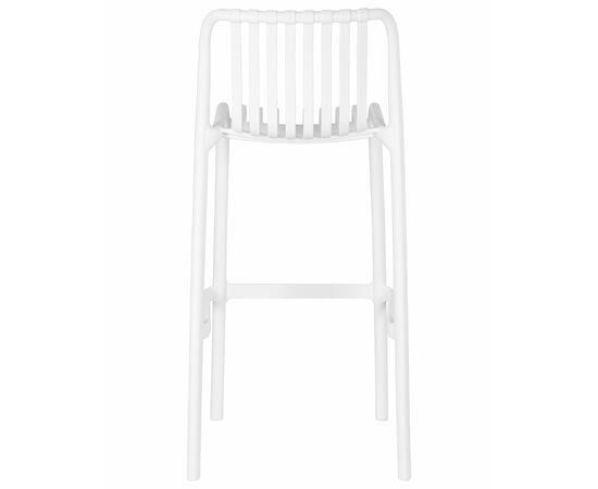 Стул барный DOBRIN CHLOE BAR, белый, Вариант: белый, изображение 5 | Интернет магазин мебели и декора LifeDekor