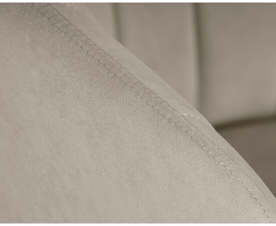 Стул обеденный DOBRIN NAOMI, ЭМАЛЬ ЧЕРНЫЙ МУАР велюр Catania Cocoa, изображение 8 | Интернет магазин мебели и декора LifeDekor