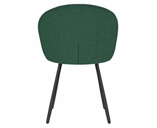 Стул обеденный DOBRIN NAOMI, ЭМАЛЬ ЧЕРНЫЙ МУАР велюр Catania Izumrud, изображение 5 | Интернет магазин мебели и декора LifeDekor