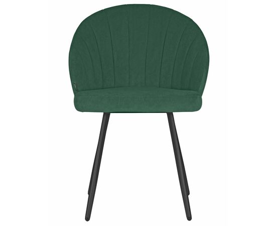 Стул обеденный DOBRIN NAOMI, ЭМАЛЬ ЧЕРНЫЙ МУАР велюр Catania Izumrud, изображение 6 | Интернет магазин мебели и декора LifeDekor