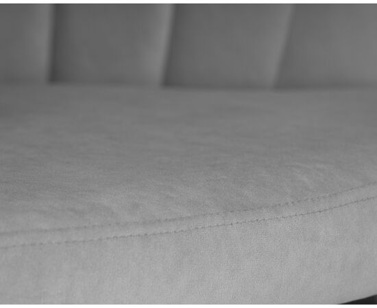 Стул обеденный DOBRIN NAOMI, ЭМАЛЬ ЧЕРНЫЙ МУАР велюр Catania Stone, изображение 7 | Интернет магазин мебели и декора LifeDekor