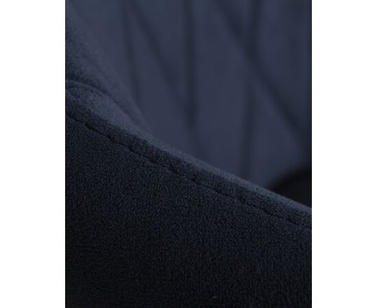 Стул обеденный DOBRIN ROBY, ЭМАЛЬ ЧЕРНЫЙ МУАР велюр Catania Dark Blue, изображение 10 | Интернет магазин мебели и декора LifeDekor