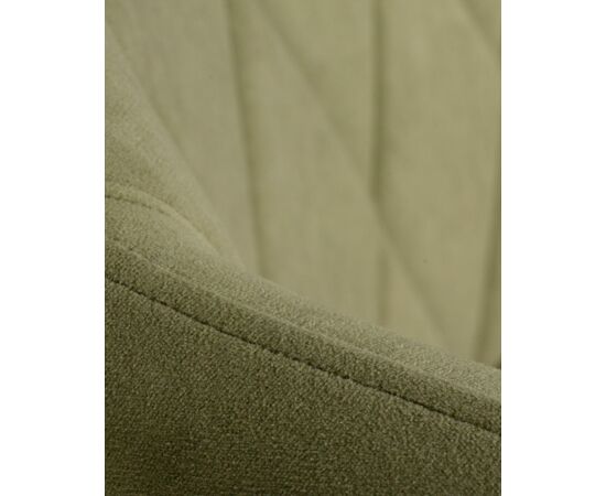 Стул обеденный DOBRIN ROBY, ЭМАЛЬ ЧЕРНЫЙ МУАР велюр Catania Forest, изображение 10 | Интернет магазин мебели и декора LifeDekor