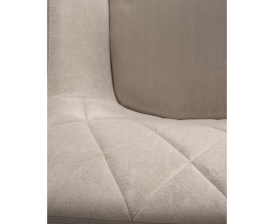 Стул обеденный DOBRIN ROBY, ЭМАЛЬ ЧЕРНЫЙ МУАР велюр Catania Humus, изображение 11 | Интернет магазин мебели и декора LifeDekor