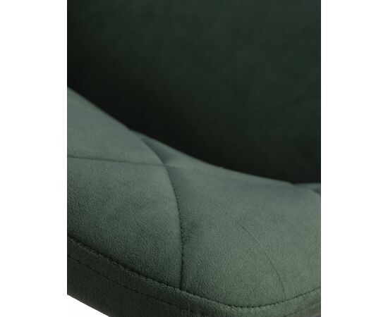 Стул обеденный DOBRIN ROBY, ЭМАЛЬ ЧЕРНЫЙ МУАР велюр Catania Izumrud, изображение 10 | Интернет магазин мебели и декора LifeDekor