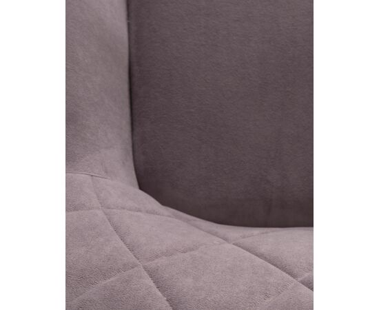 Стул обеденный DOBRIN ROBY, ЭМАЛЬ ЧЕРНЫЙ МУАР велюр Catania Lavender, изображение 11 | Интернет магазин мебели и декора LifeDekor