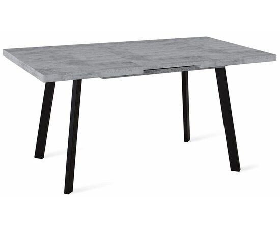 Стол Dikline HB140 Бетон (ЛДСП EGGER)/опоры черные, изображение 2 | Интернет магазин мебели и декора LifeDekor