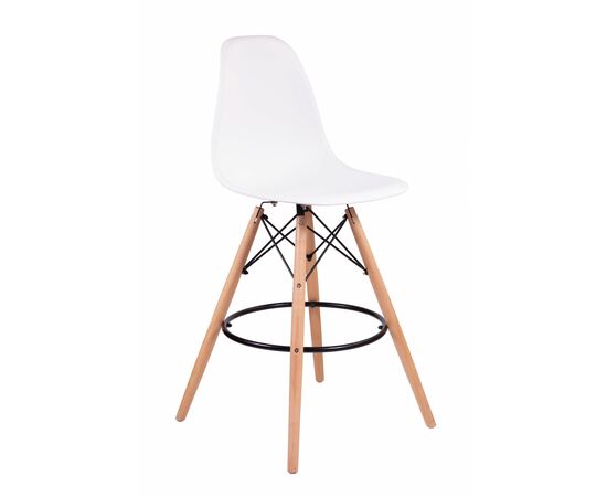 Стул Eames барный, белый | Интернет магазин мебели и декора LifeDekor