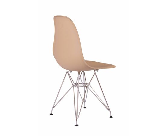 Стул Eames капучино, опора металл, изображение 4 | Интернет магазин мебели и декора LifeDekor