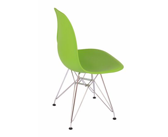 Стул Eames зеленый, опора металл, изображение 4 | Интернет магазин мебели и декора LifeDekor