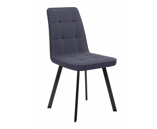 Стул DikLine 207 B28 ANTRACITE, ножки черные | Интернет магазин мебели и декора LifeDekor