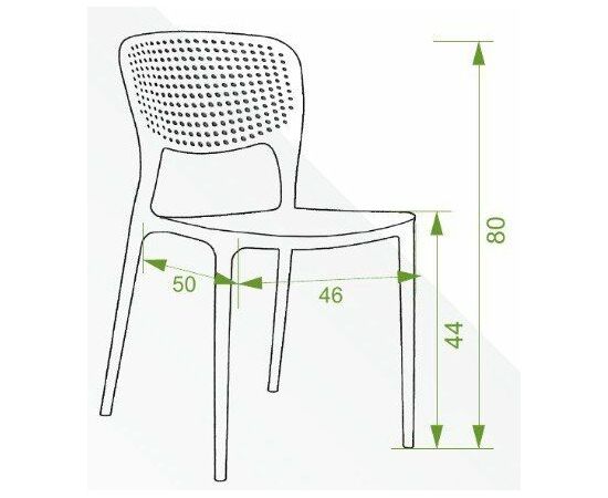 Стул Tiro капучино, изображение 7 | Интернет магазин мебели и декора LifeDekor