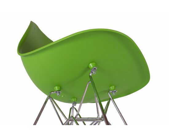 Стул Eames зеленый, опора металл, изображение 6 | Интернет магазин мебели и декора LifeDekor