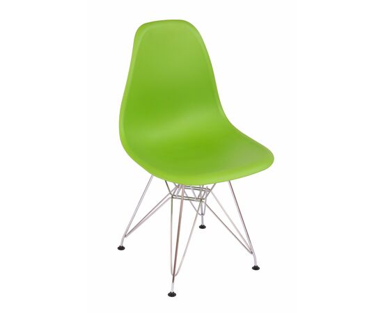 Стул Eames зеленый, опора металл | Интернет магазин мебели и декора LifeDekor