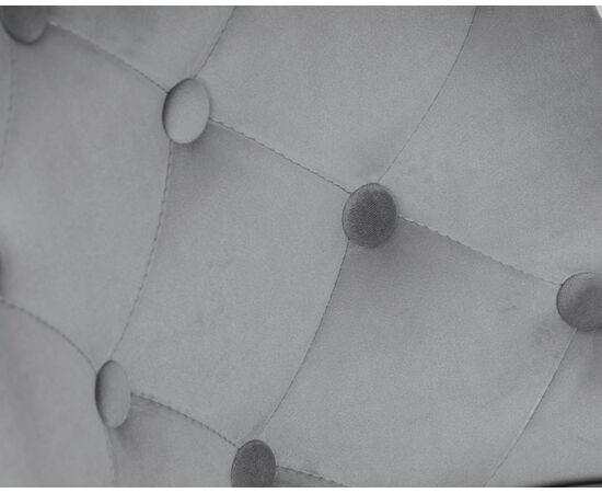 Стул барный DOBRIN JOSEPH BLACK, серый велюр (MJ9-75), Вариант: серый велюр (MJ9-75), изображение 9 | Интернет магазин мебели и декора LifeDekor