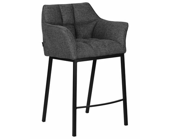 Стул полубарный DOBRIN LUCAS COUNTER, серая ткань (F-22), Вариант: серая ткань (F-22) | Интернет магазин мебели и декора LifeDekor