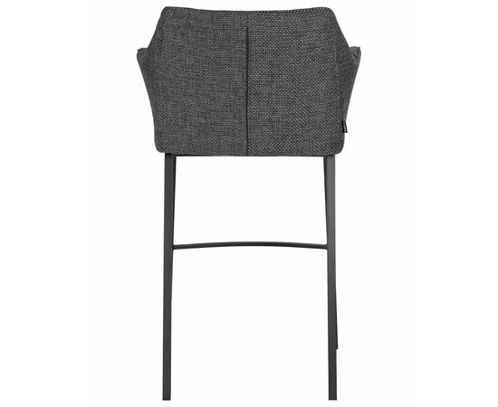 Стул барный DOBRIN LUCAS, серая ткань (F-22), Вариант: серая ткань (F-22), изображение 5 | Интернет магазин мебели и декора LifeDekor