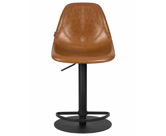 Стул барный DOBRIN ROME, коричневый винтажный PU (MS09), Вариант: коричневый винтажный PU (MS09), изображение 6 | Интернет магазин мебели и декора LifeDekor