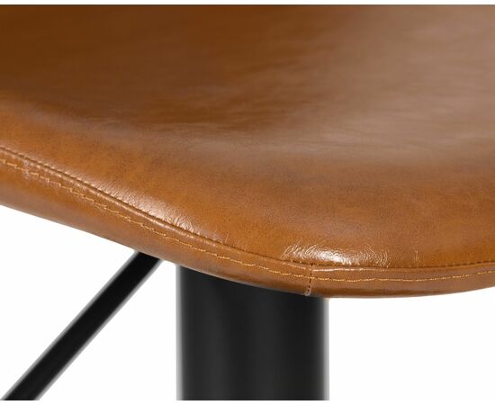 Стул барный DOBRIN ROME, коричневый винтажный PU (MS09), Вариант: коричневый винтажный PU (MS09), изображение 8 | Интернет магазин мебели и декора LifeDekor