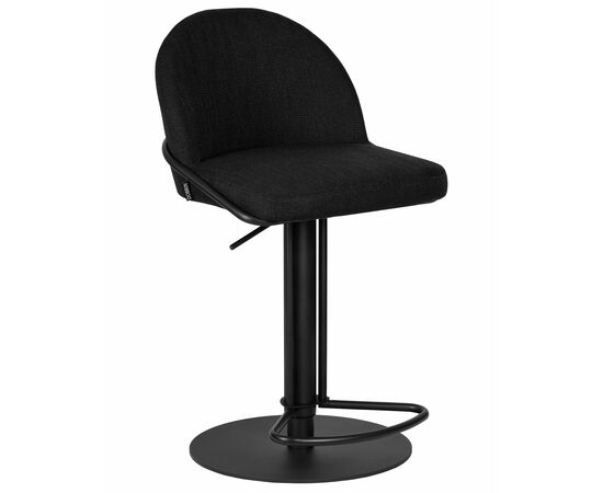 Стул барный DOBRIN OLIVER, черная ткань (SLR-10), Вариант: черная ткань (SLR-10) | Интернет магазин мебели и декора LifeDekor