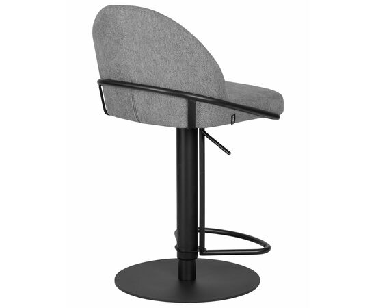Стул барный DOBRIN OLIVER, серая ткань (FLY1347-17), Вариант: серая ткань (FLY1347-17), изображение 4 | Интернет магазин мебели и декора LifeDekor