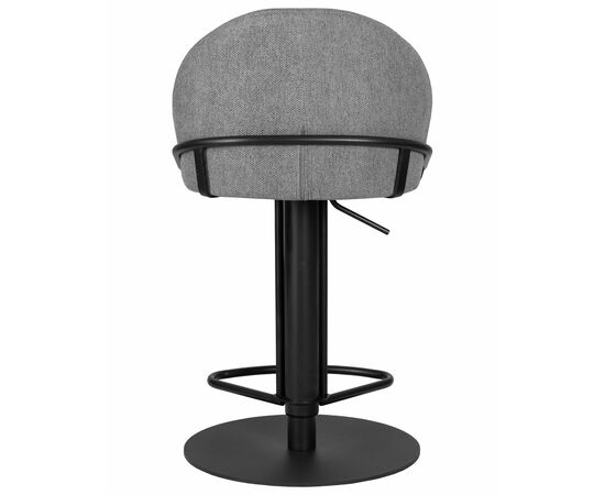 Стул барный DOBRIN OLIVER, серая ткань (FLY1347-17), Вариант: серая ткань (FLY1347-17), изображение 5 | Интернет магазин мебели и декора LifeDekor