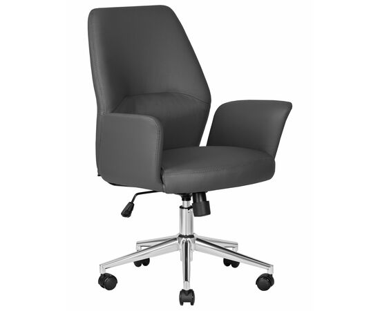 Офисное кресло для руководителей DOBRIN SAMUEL, серый, Вариант: серый | Интернет магазин мебели и декора LifeDekor