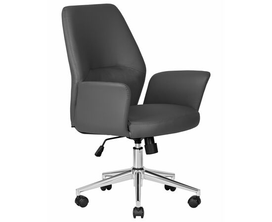 Офисное кресло для руководителей DOBRIN SAMUEL, серый, Вариант: серый, изображение 2 | Интернет магазин мебели и декора LifeDekor