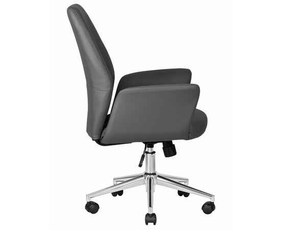 Офисное кресло для руководителей DOBRIN SAMUEL, серый, Вариант: серый, изображение 3 | Интернет магазин мебели и декора LifeDekor