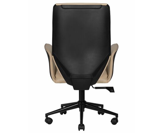 Офисное кресло для руководителей DOBRIN MAXWELL, кремово-черный, Вариант: кремово-черный, изображение 5 | Интернет магазин мебели и декора LifeDekor