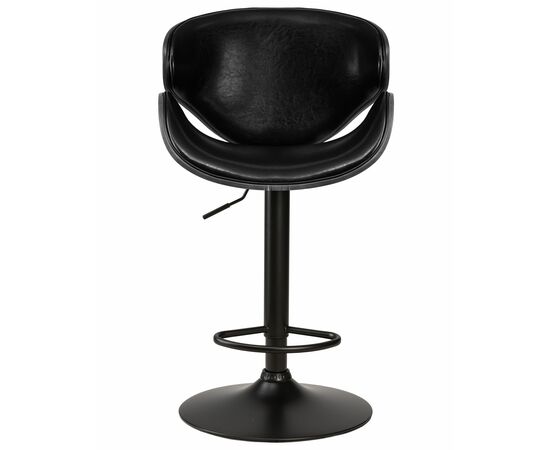 Стул барный DOBRIN KARTER BLACK, коричневый орех дерево (BWW), черный PU, Вариант: коричневый орех дерево (BWW), черный PU, изображение 6 | Интернет магазин мебели и декора LifeDekor