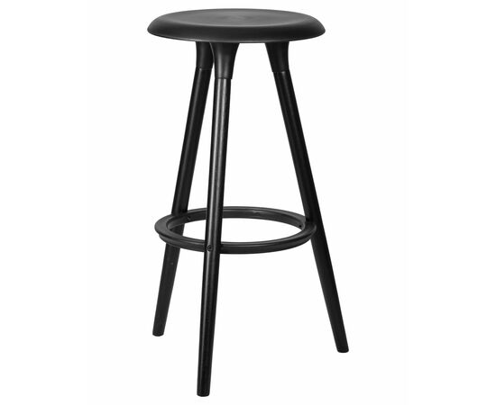 Табурет барный DOBRIN ROYCE BLACK, чёрный (B-03), Вариант: чёрный (B-03), изображение 2 | Интернет магазин мебели и декора LifeDekor