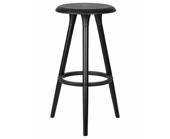 Табурет барный DOBRIN ROYCE BLACK, чёрный (B-03), Вариант: чёрный (B-03), изображение 3 | Интернет магазин мебели и декора LifeDekor