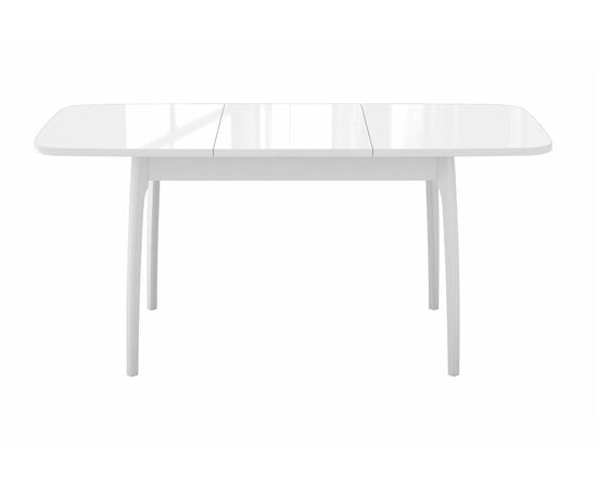 Стол DikLine М15 белый/стекло белое optiwhite, изображение 2 | Интернет магазин мебели и декора LifeDekor