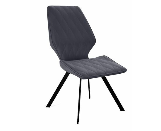 Стул DikLine 242M B28 ANTRACITE/ ножки черные | Интернет магазин мебели и декора LifeDekor